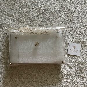 NWT KENDRA SCOTT CLEAR CROSSBODY